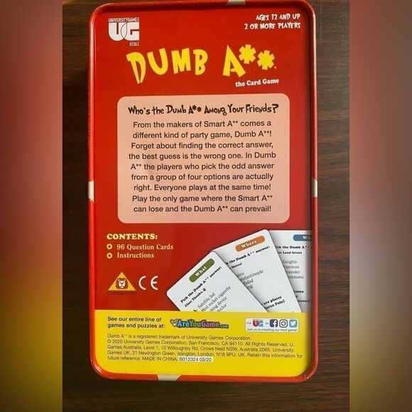 PLAYING Card Game for Friends or for Family - Picture 3 of 5